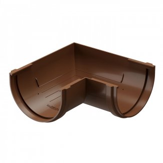 Угловой элемент 90° универсальный водосточной системы Docke (Дёке)